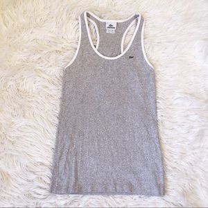 Women’s Lacoste racerback tank, size XL